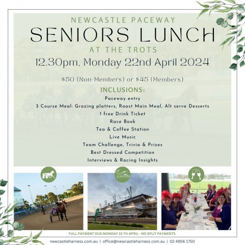 Seniors Lunch 22 April 2024 Ad Tile Seniors Lunch 22 April 2024 Ad Tile